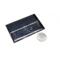 Mini Solar Panel , 6V, 100mA, 8.8 cm (L) x 5.5 cm (W) x 0.25 cm (t)